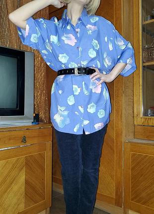 Бузкова сорочка вільного крою оверсайз biaggini італія