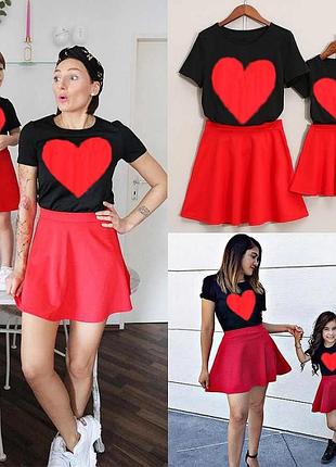 Костюм для доньки дитяче з комплекту фемелі лук(мама донька, парні комплекти)