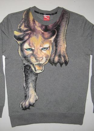 Світшот джемпер толстовка puma crew sweat m, l