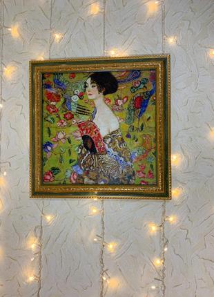 Картина «дама с веером»