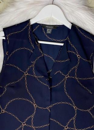 Primark блуза без рукавов💙2 фото
