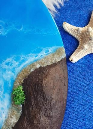 Дизайнерские часы в морском стиле ручной работы