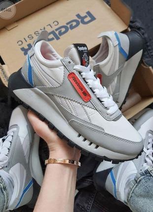 Reebok classic leather, женские кроссовки