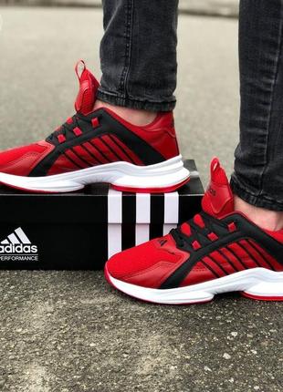 Кросівки чоловічі adidas адідас red