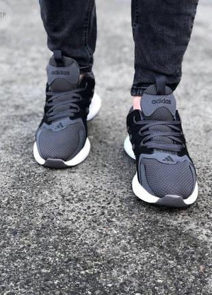 Кросівки адідас літні чоловічі adidas grey7 фото