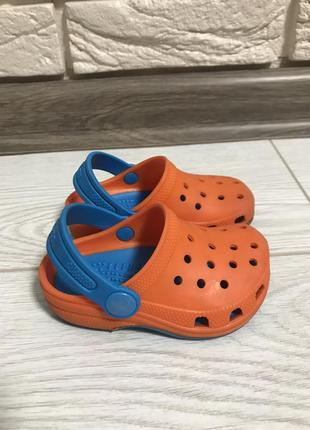 Резиновые сабо кроксы босоножки chicco