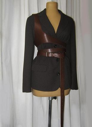 Асимметричный топ портупея с удлиненным ремнем. плотная натуральная кожа (цвета и размеры)