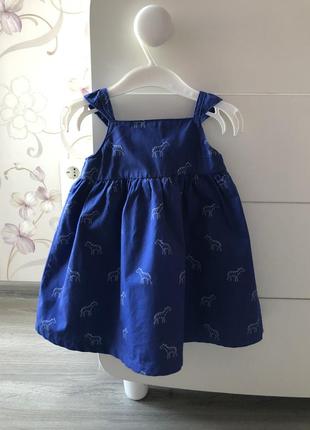 Платье mothercare 6-9 мес