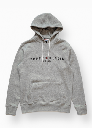Худи tommy hilfiger signature logo hoodie, размер m