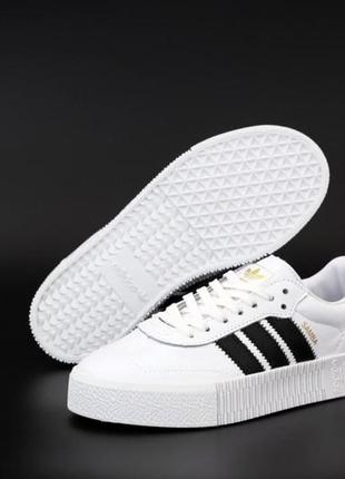 Женские кроссовки adidas sambarose w1 фото