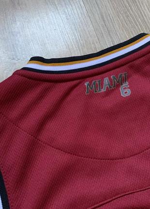 Мужская баскетбольная майка джерси everlast miami basketball5 фото