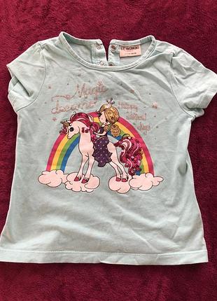 Футболка для дівчинки 2-3 роки 92-98