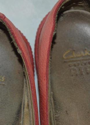 Балетки мокасіни шкіра clarks розмір 41 7,5 42 ,мокасини кожа