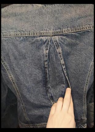 Куртка джинсовая на молнии5 фото