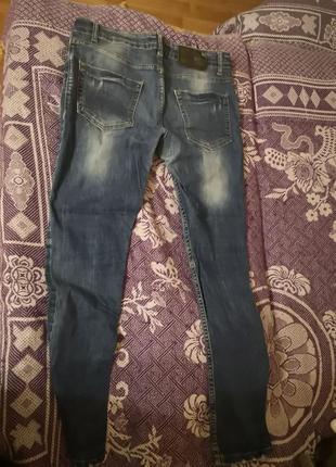 Джинсы с мики маусами, брюки фирмы liuzin, штаны джинсовые6 фото