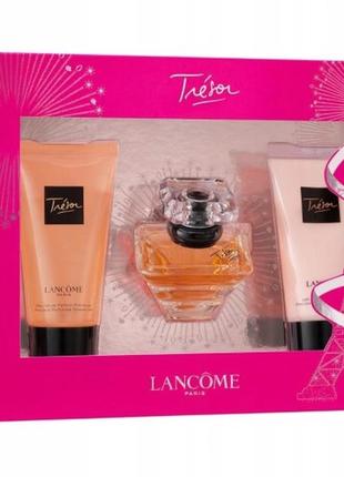 Набор lancome tresor (edp 30мл + 50мл  50мл)1 фото