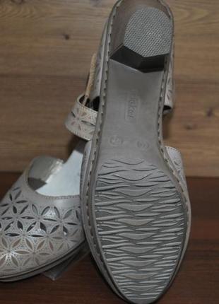Туфли женские из натуральной кожи на каблуке riker 47375-62.оригинал!!!2 фото
