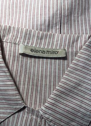 Сорочка блуза з кропиви рамі elena miro вінтаж6 фото