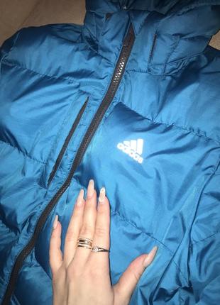 Куртка зимняя,пуховик “adidas” на подростка, оригинал3 фото