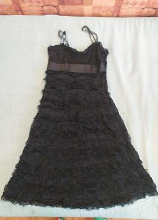 Платье гипюровое