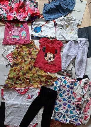 💥пакет симпатичных вещей на девочку 2-3 лет+кепка hello kitty в подарок