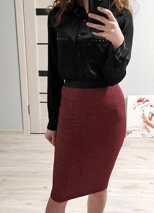 Yes or no классная блуза черного цвета с металлической фурнитурой.3 фото