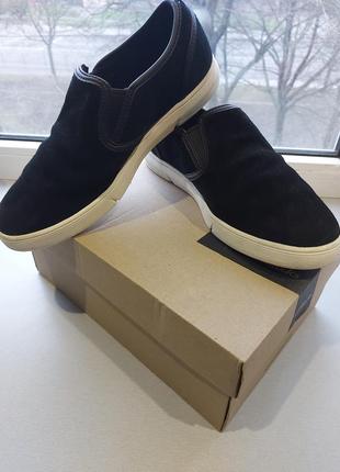 Мужские слипоны clarks