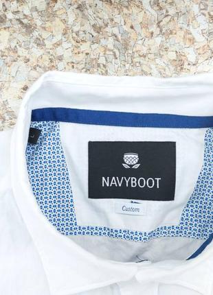 Белая рубашка с длинным рукавом navyboot2 фото