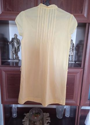 Яскраво жовте коттоновое плаття debenhams red herring2 фото