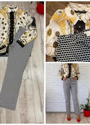 Продам набором блузку zara, спідниця h&m
