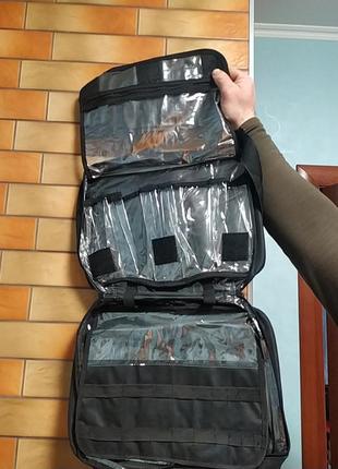 Сумка для візажу ,багато відділень для манікюру 5
