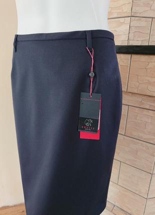 Greiff  шерстяная немецкая юбка прямого кроя в деловом стиле s2 фото