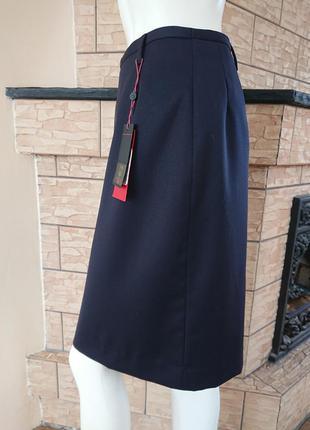 Greiff  шерстяная немецкая юбка прямого кроя в деловом стиле s3 фото