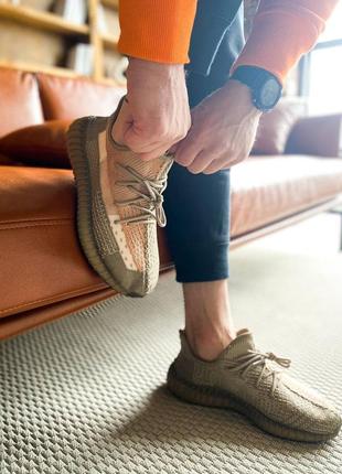 Кроссовки adidas yeezy 350 v2 "sand ORIGINALS"