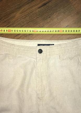 Фірмові чоловічі штани льон marks & spencer5 фото