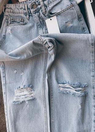 Стильные светлые джинсы 💥5 фото