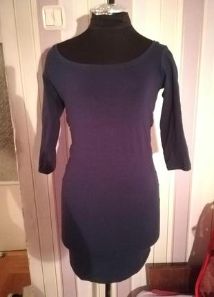 Плаття befree 36 розмір темно-синя