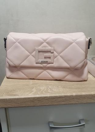 Сумка кроссбоди guess FLAT на плече оригинал