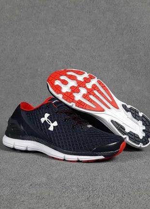 Чоловічі кросівки under armour speedform gemini сині з червоним знижка sale / smb2 фото