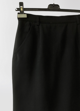 Шерстяная юбка (100% шерсть) прямого кроя, strenesse, германия6 фото