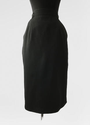 Шерстяная юбка (100% шерсть) прямого кроя, strenesse, германия3 фото