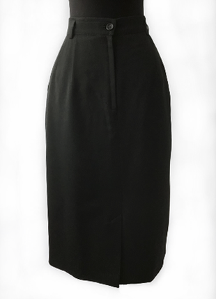Шерстяная юбка (100% шерсть) прямого кроя, strenesse, германия2 фото