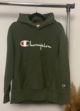 Плотное худи кофта с капюшоном champion reverse weave stussy carhartt wip dickies gap m