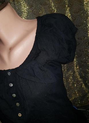 Блуза terranova чёрная2 фото