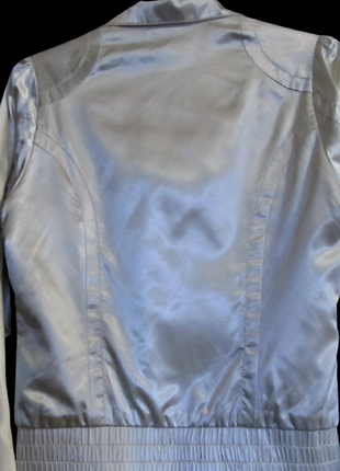 H&amp;m куртка бомбер вітровка атласна на підкладці р. xs/s4 фото