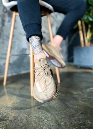 Мужские кроссовки adidas yeezy boost 350 v2 "sand taupe" 40-41-42-43-44-456 фото