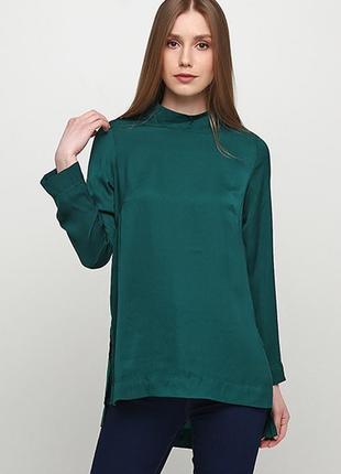 Блузка з коміром стійкою h&m1 фото