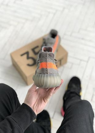 Мужские кроссовки adidas yeezy boost 350 v2 grey  41-42-43-44-454 фото