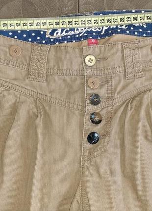 Зауженые летние штаны с защипами бренда edc esprit2 фото