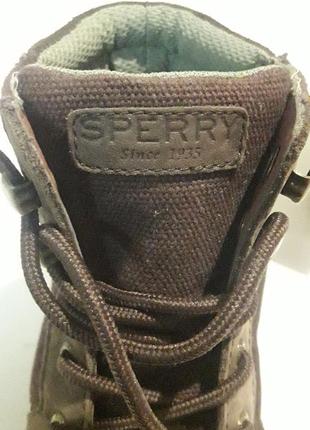 Дитячі черевики з сша. sperry top-sider.6 фото